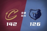 🏀骑士17分逆转灰熊 莫布里22+6 灰熊29个三分平历史纪录